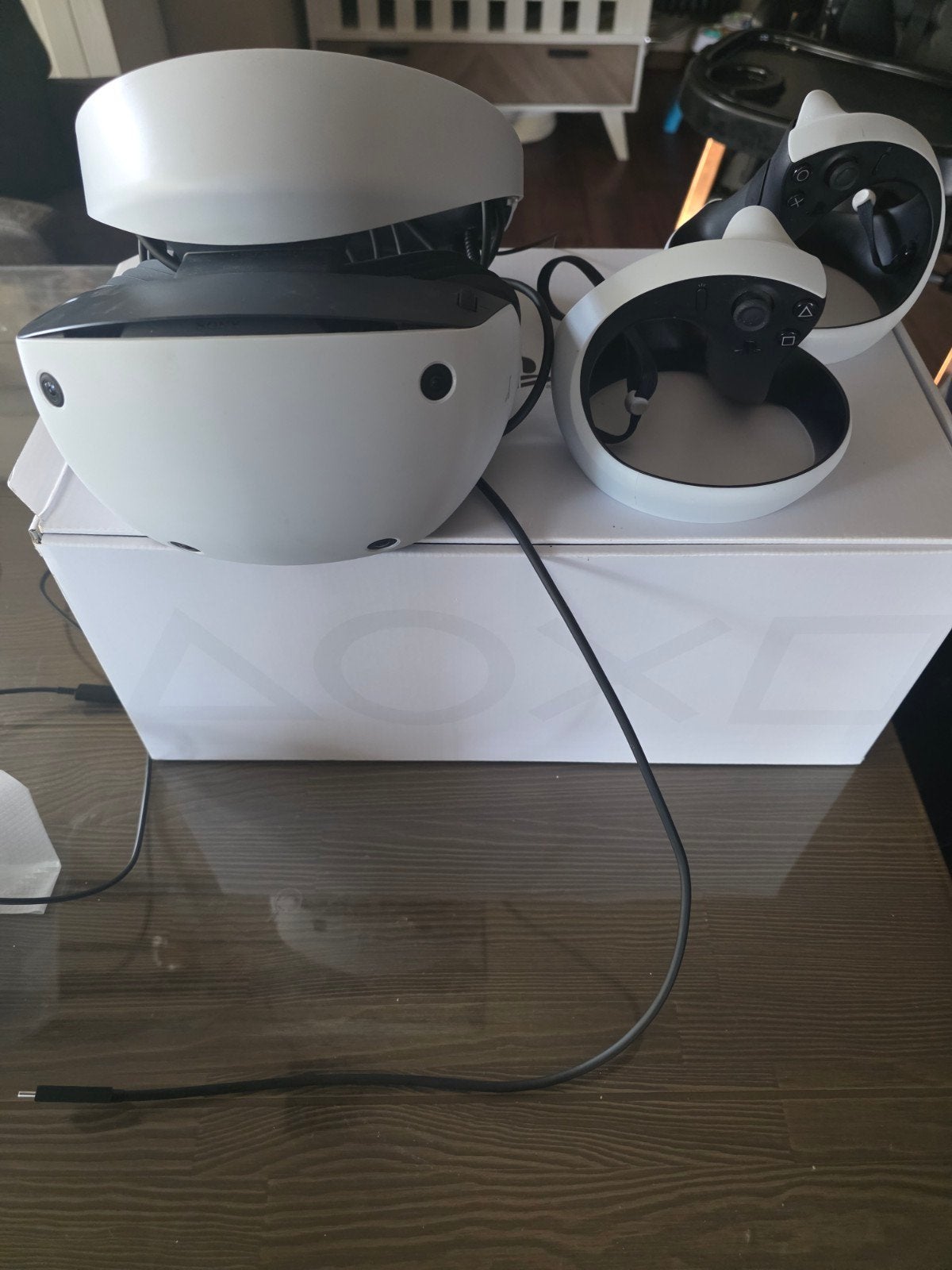 Sony PlayStation VR2 Headset met Controllers, Spelcomputers en Games, Ophalen of Verzenden, Zo goed als nieuw, VR-bril, Sony PlayStation
