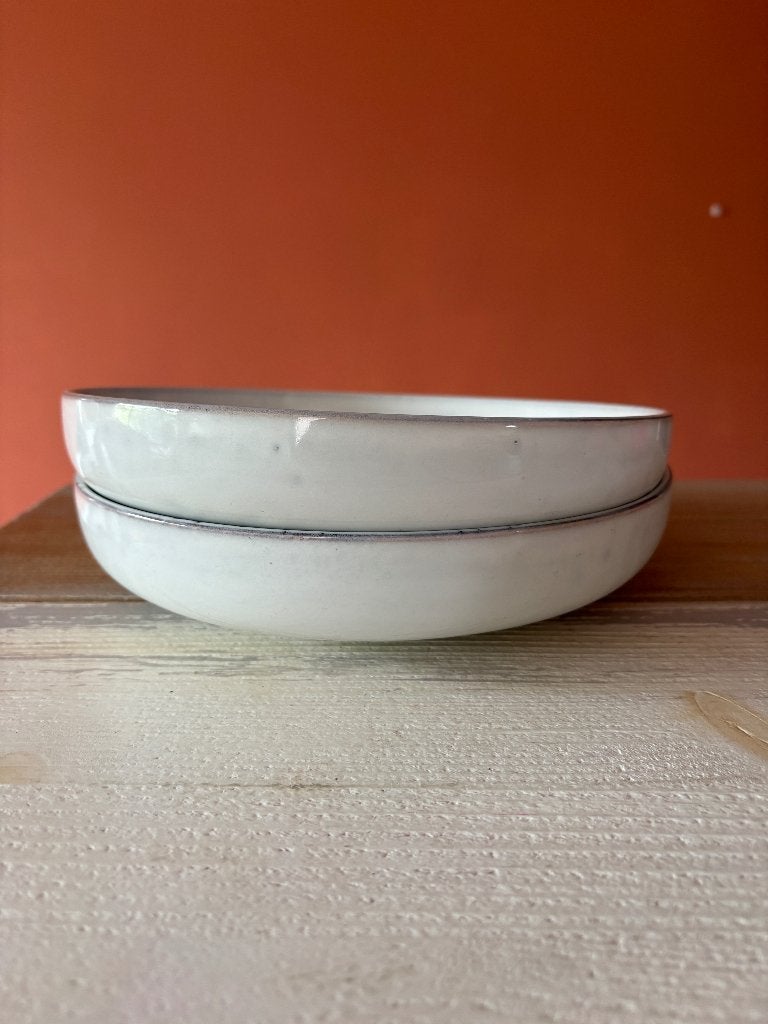 Broste Copenhagen borden, Huis en Inrichting, Keuken | Servies, Gebruikt, Bord(en), Overige stijlen, Porselein, Ophalen