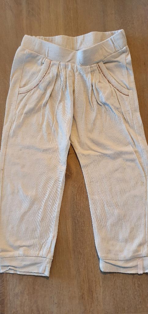 Beige broek van noppies, maat 74, Kinderen en Baby's, Babykleding | Maat 74, Broekje, Meisje, Ophalen of Verzenden, Zo goed als nieuw