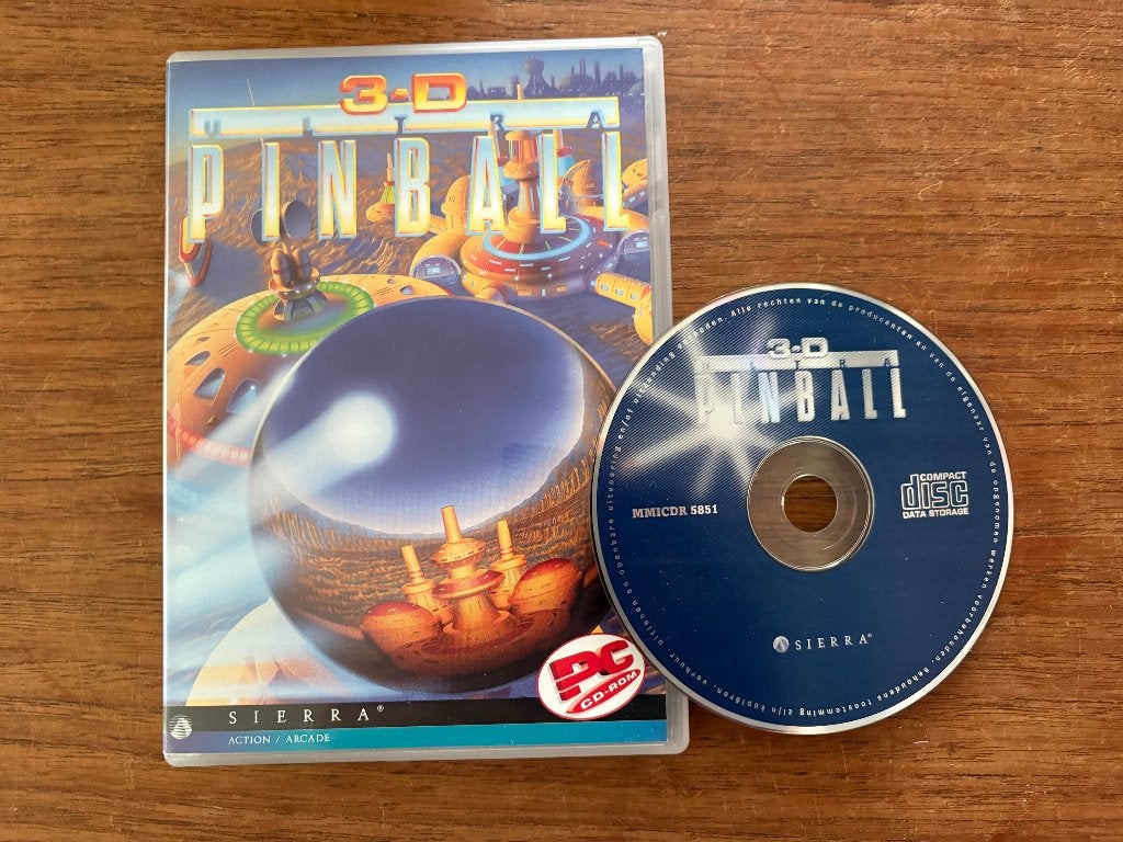 3D pinball CD-Rom, Overige genres, 1 speler, Eén computer, Ophalen of Verzenden