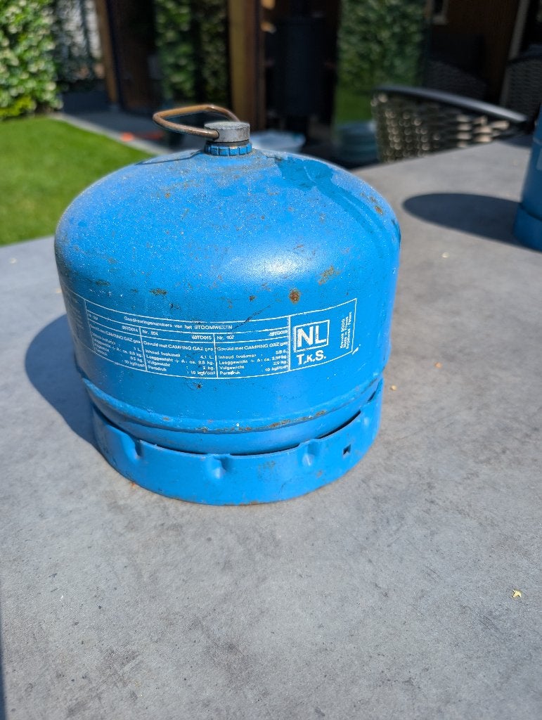 camping gaz gasfles 904, Ophalen, Gebruikt