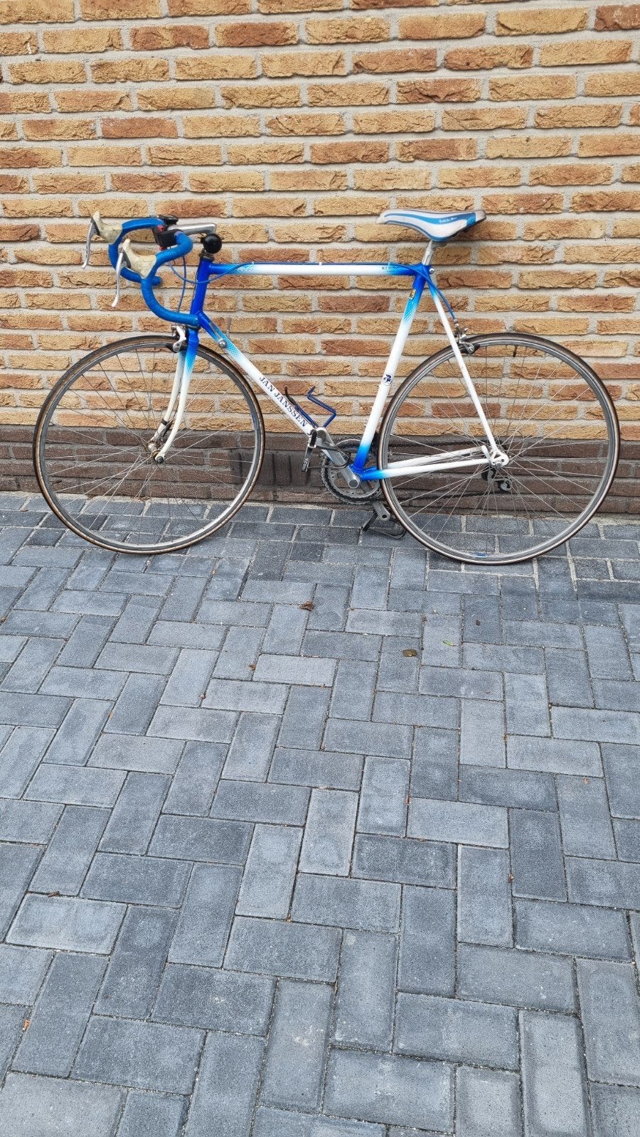 Vintage Jan Janssen racefiets, Gebruikt, Ophalen, Overige merken, 10 tot 15 versnellingen