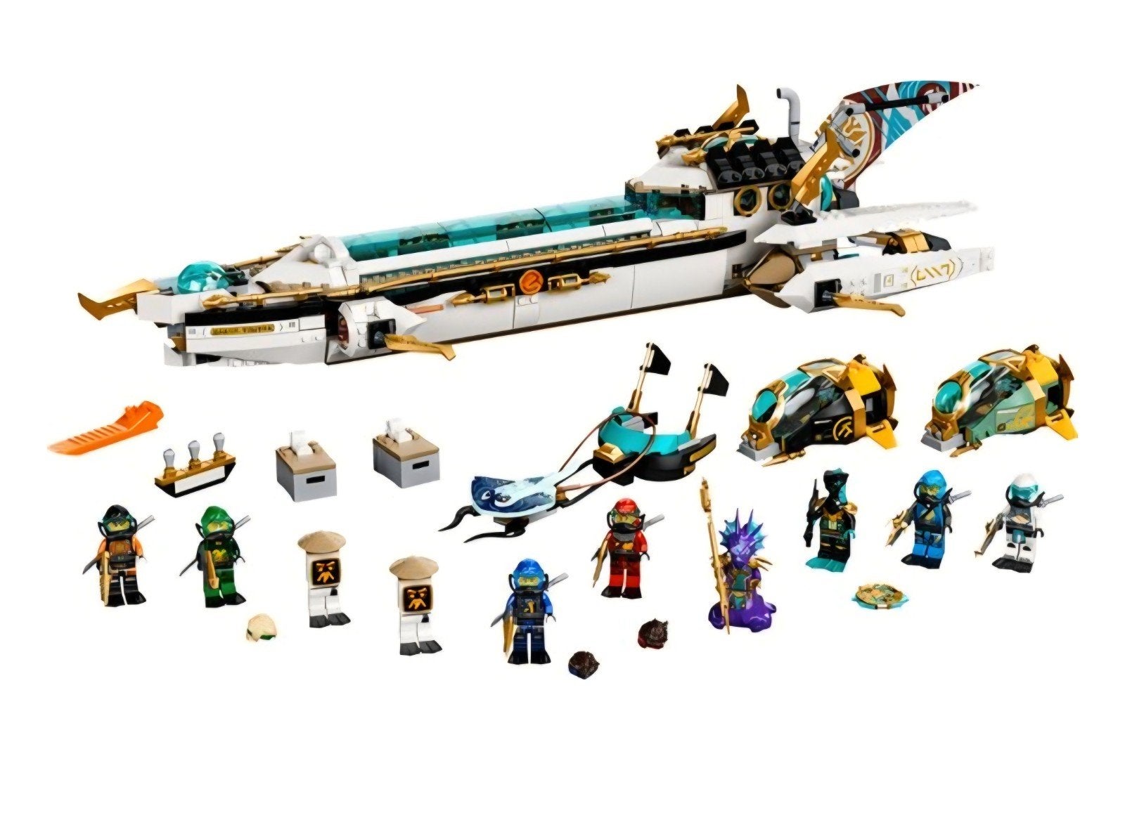 Ninjago Hydro Bounty met minifiguren, Ophalen, Nieuw, Overige merken