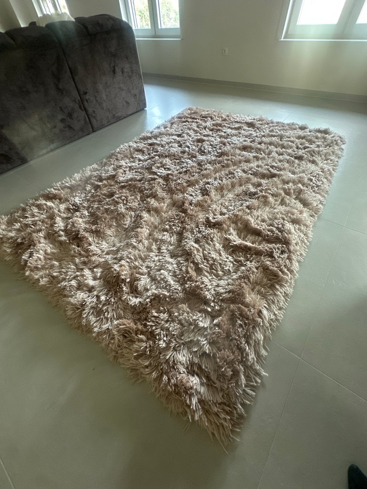 Foto 3 van Zacht bruin/beige vloerkleed - Comfortabel en stijlvol
