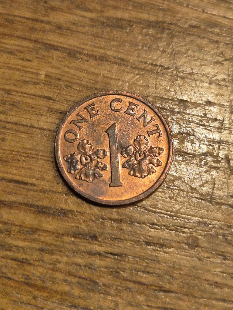 Singapore - 1 Cent 1986, Ophalen of Verzenden, Zuidoost-Azië