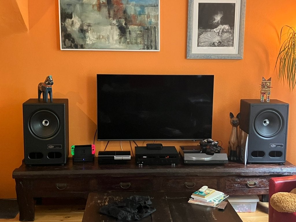 Vestlid V12C speakers (2 stuks), Overige merken, Vloerstaande luidspreker, Ophalen of Verzenden, Zo goed als nieuw