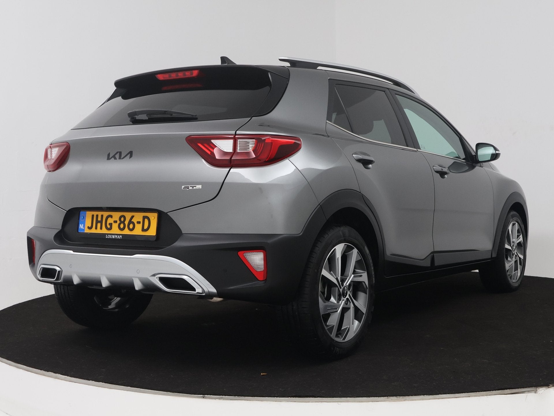 Kia Stonic 1.0 T-GDi MHEV GT-Line | 10 Jaar Garantie | Autom, Leder en Stof, Automatische klimaatregeling, Origineel Nederlands