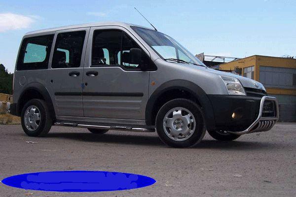 Ford Transit Connect Sidebars met aluminium trede, Auto diversen, Tuning en Styling, Niet ingevuld, Niet ingevuld, Niet ingevuld