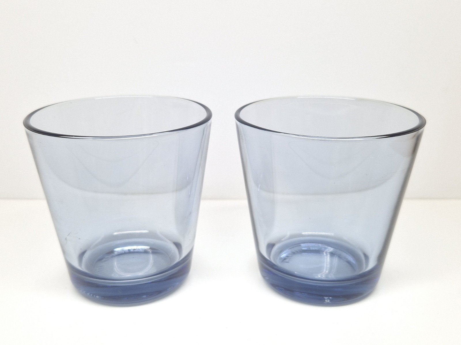 2 Vintage Iittala Kartio drinkglazen, design Kaj Franck., Glas of Glazen, Overige merken, Vintage, Ophalen of Verzenden