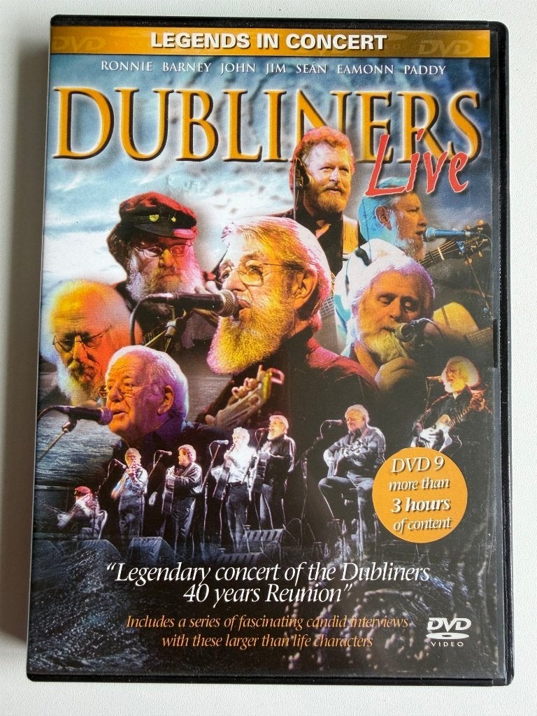 Dubliners Live DVD | Actie 5=4, Alle leeftijden, Ophalen of Verzenden, Zo goed als nieuw