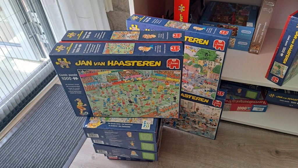 legpuzzel, Hobby en Vrije tijd, Denksport en Puzzels, Ophalen, 500 t/m 1500 stukjes, Zo goed als nieuw, Legpuzzel