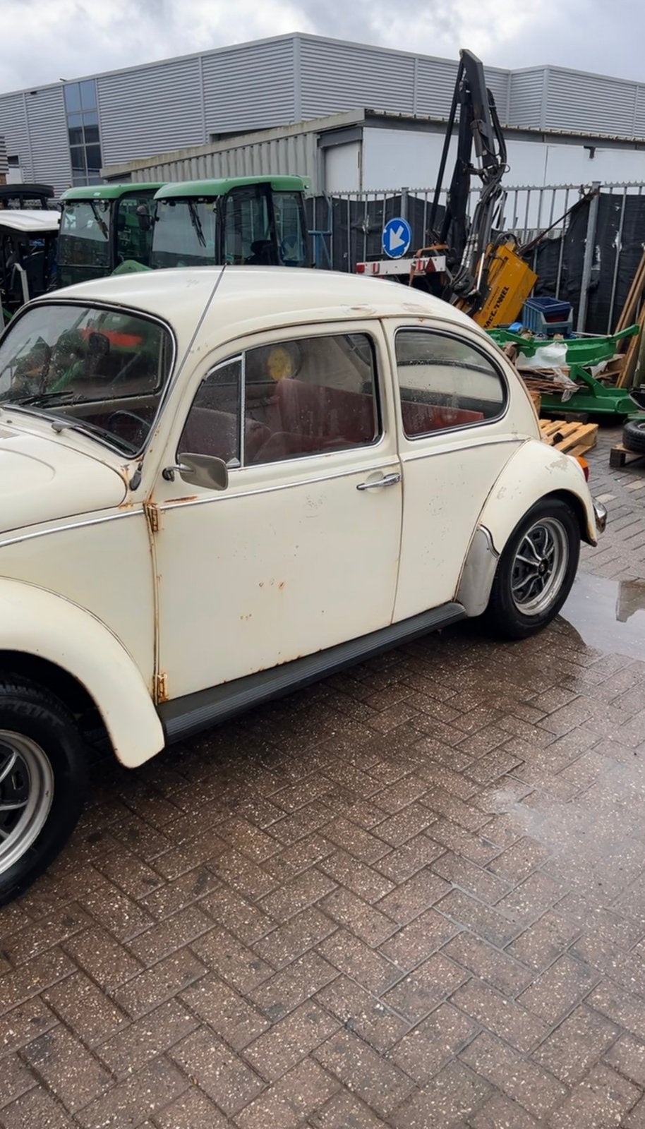 Volkswagen kever 1500cc 1968 Wit oldtimer, foto 3