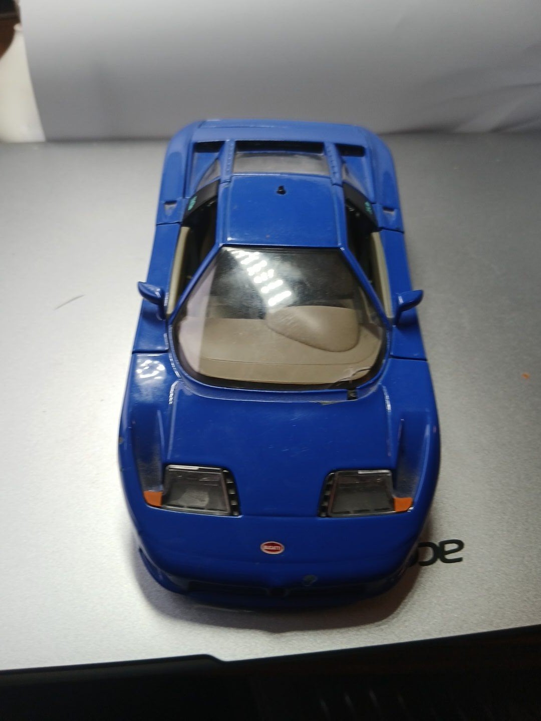 Bugatti EB110 Super Sport modelauto - Burago 1:24, Overige merken, Gebruikt, Auto, 1:32 tot 1:50