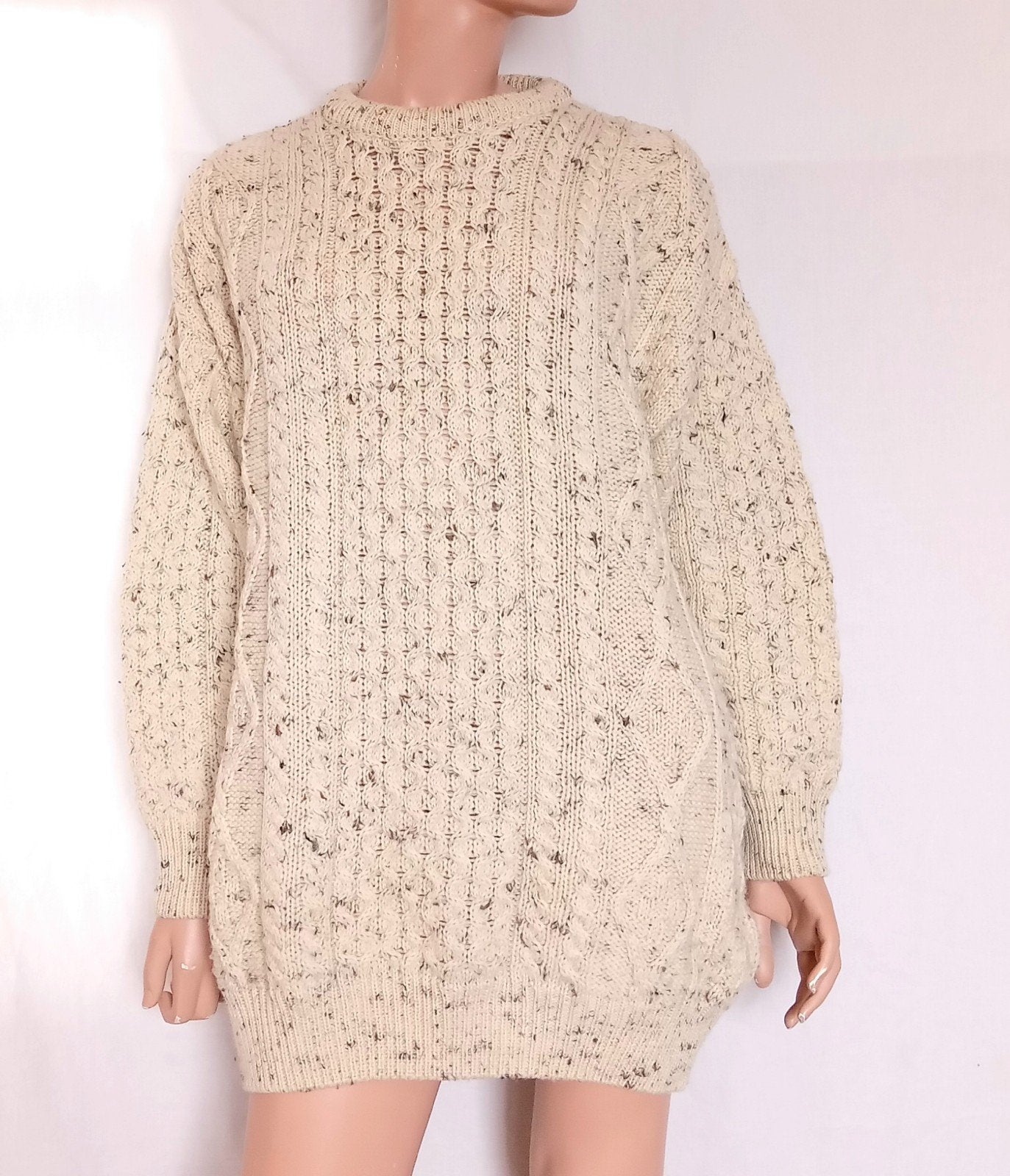 ARAN CRAFTS IRELAND Trui , Maat XL , PURE NEW WOL, Ophalen, Nieuw, Maat 46/48 (XL) of groter, Overige kleuren