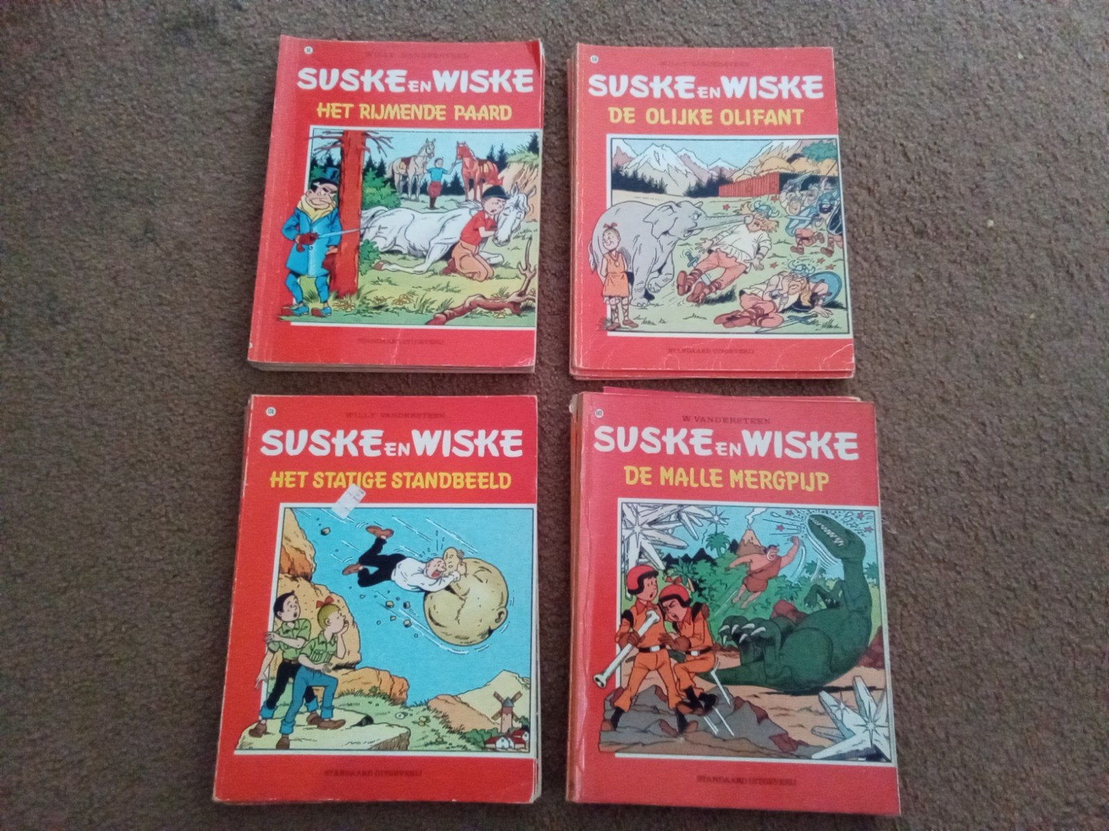 Suske en Wiske stripboeken, Ophalen of Verzenden