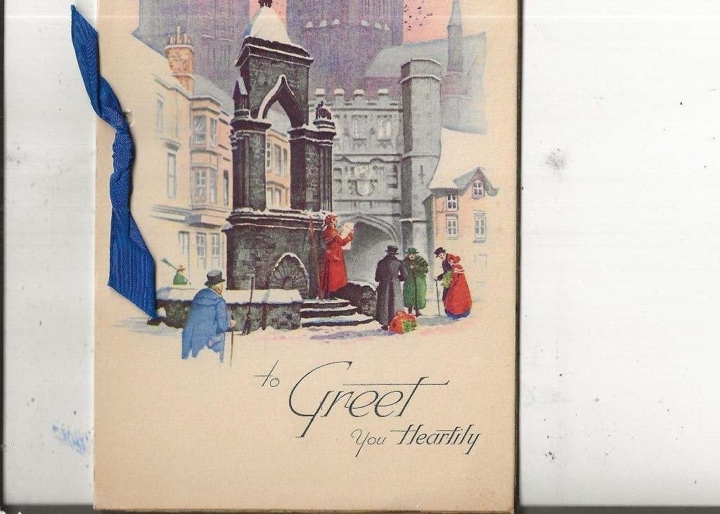 Happy Christmas Sheelah O Sullivan, Ophalen of Verzenden, 1920 tot 1940, Gelopen, Engeland