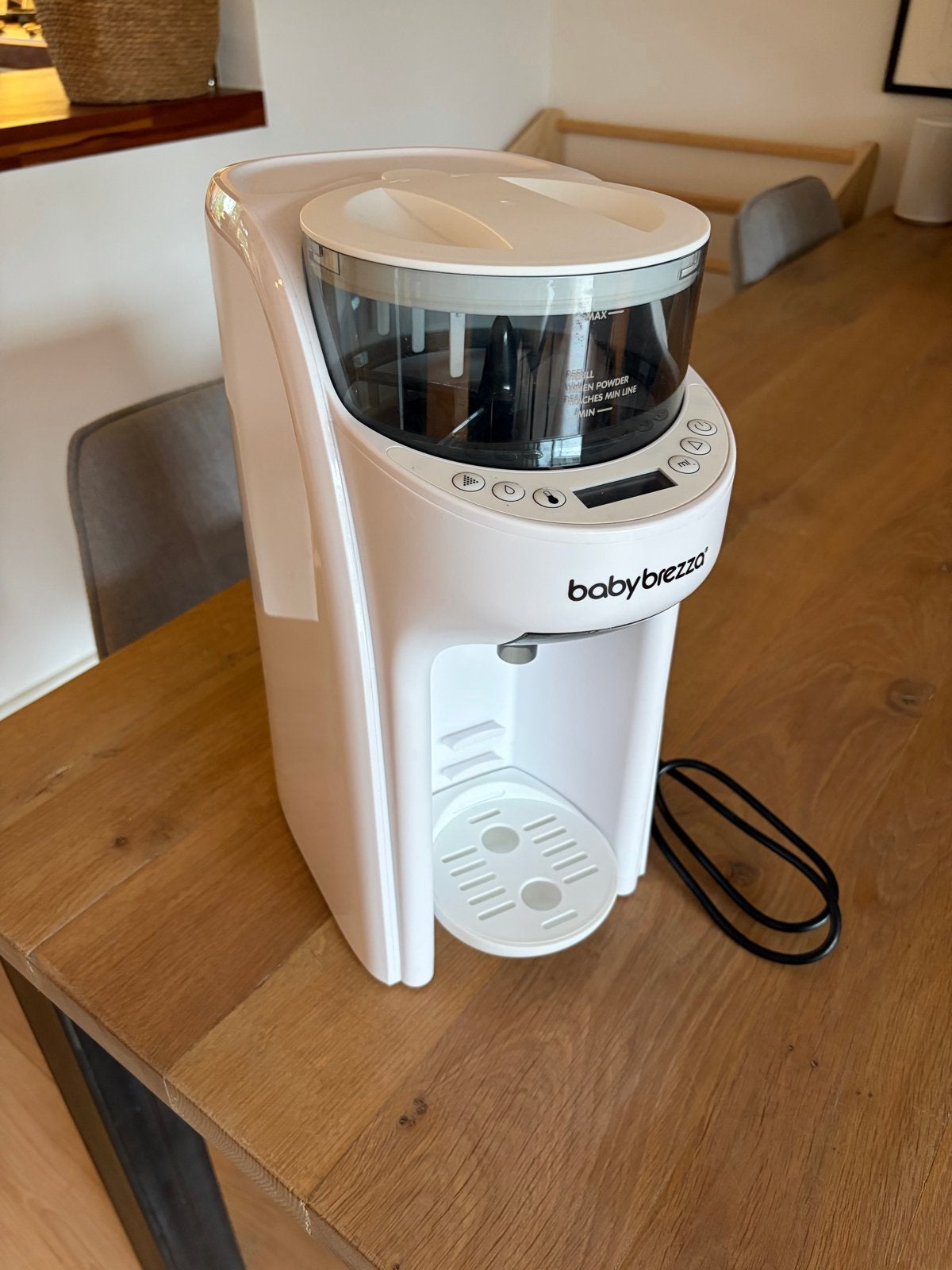 Baby Brezza Formula Pro Advanced wit flessenmaker, Zo goed als nieuw, Babyvoedingmaker, Baby Brezza, Ophalen