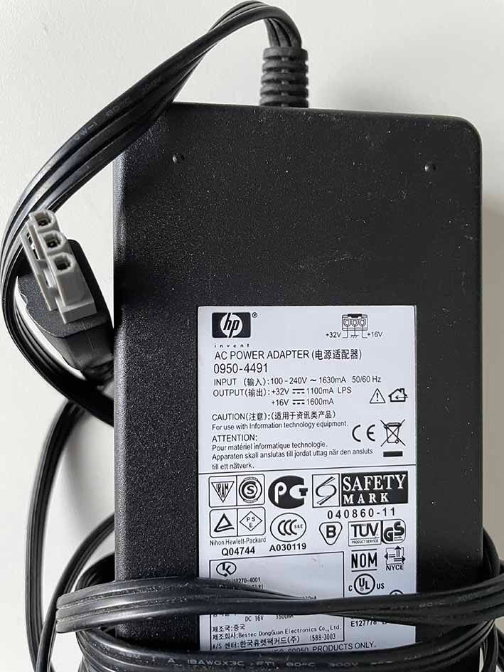 HP AC Power Adapter 0950-4491 voor HP printer, Hp, Printer, Kleur printen, Ophalen of Verzenden