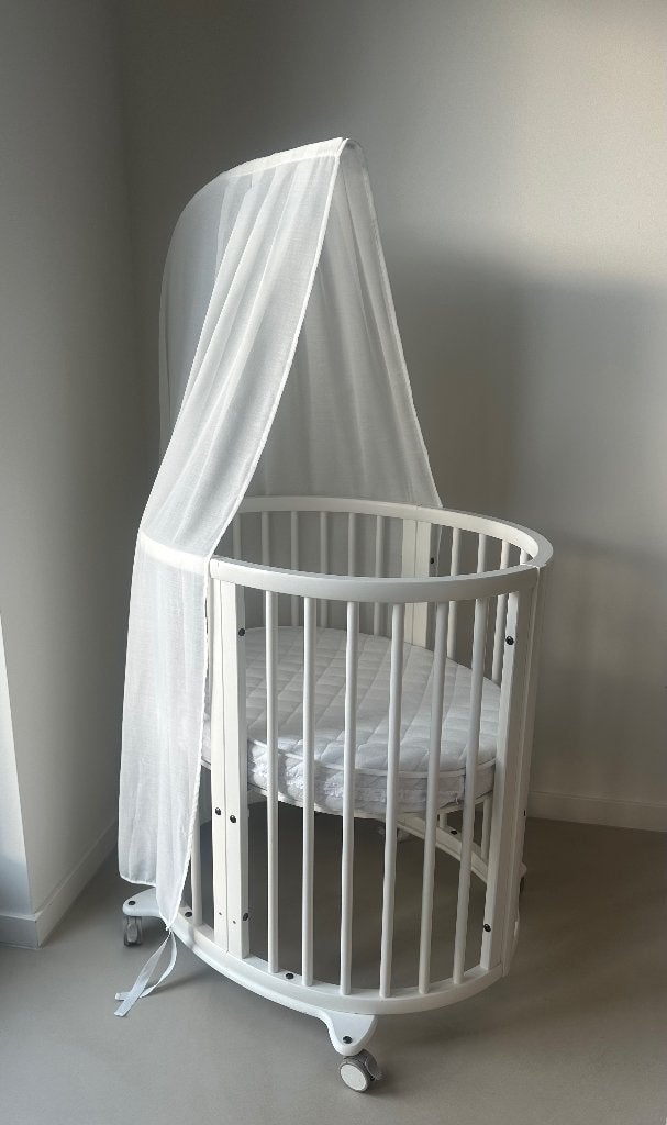 Stokke Sleepi mini bed, Ophalen, 85 tot 100 cm, Zo goed als nieuw, Minder dan 140 cm