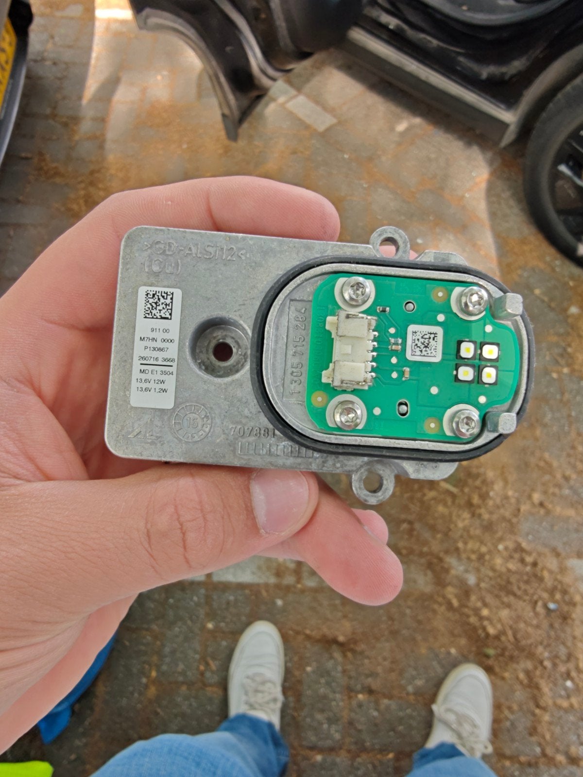 Mercedes LED-module koplamp  1305715284, Ophalen of Verzenden, Gebruikt, BMW