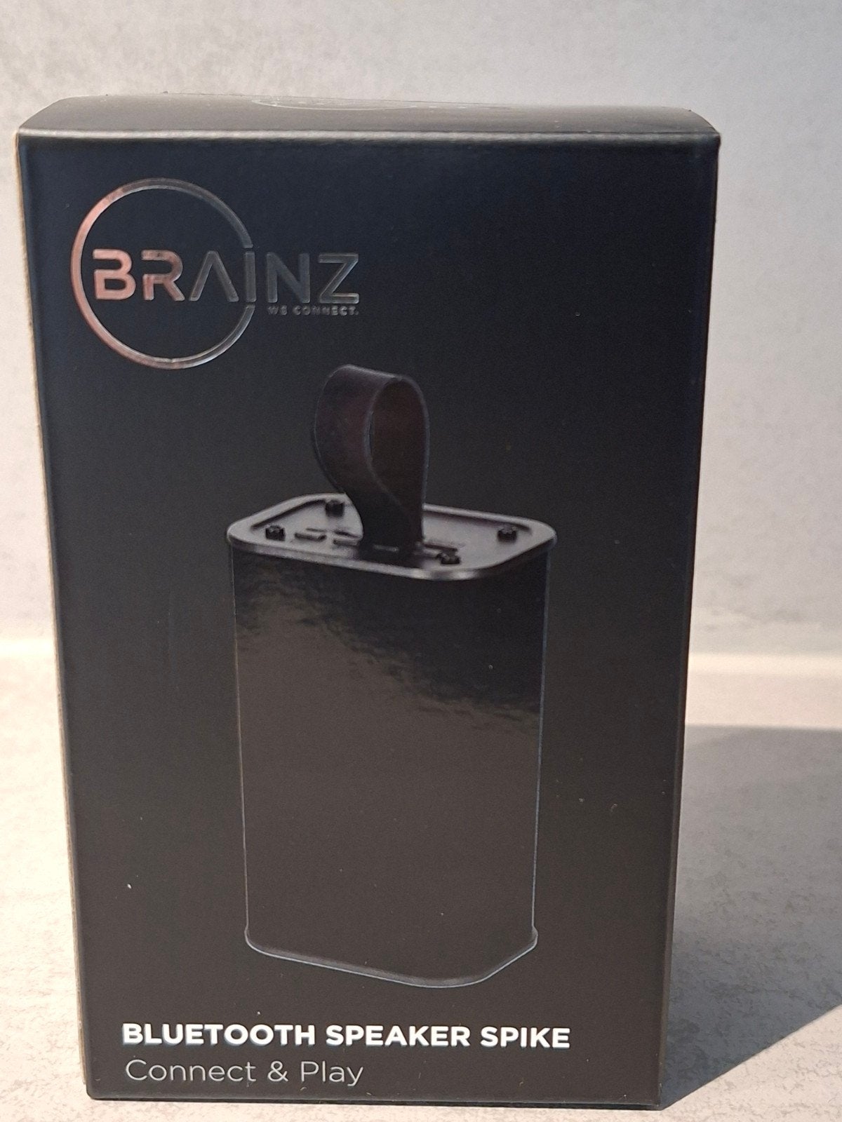BRAINZ Bluetooth Speaker Spike (S205) - Zwart - nieuw, Ophalen of Verzenden, Zo goed als nieuw