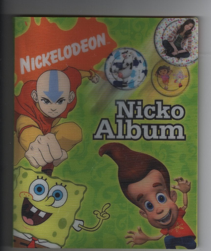 Nickelodeon album met metalen flippo s mist 1 nr., Ophalen of Verzenden, Verzameling, Met verzamelmap(pen)