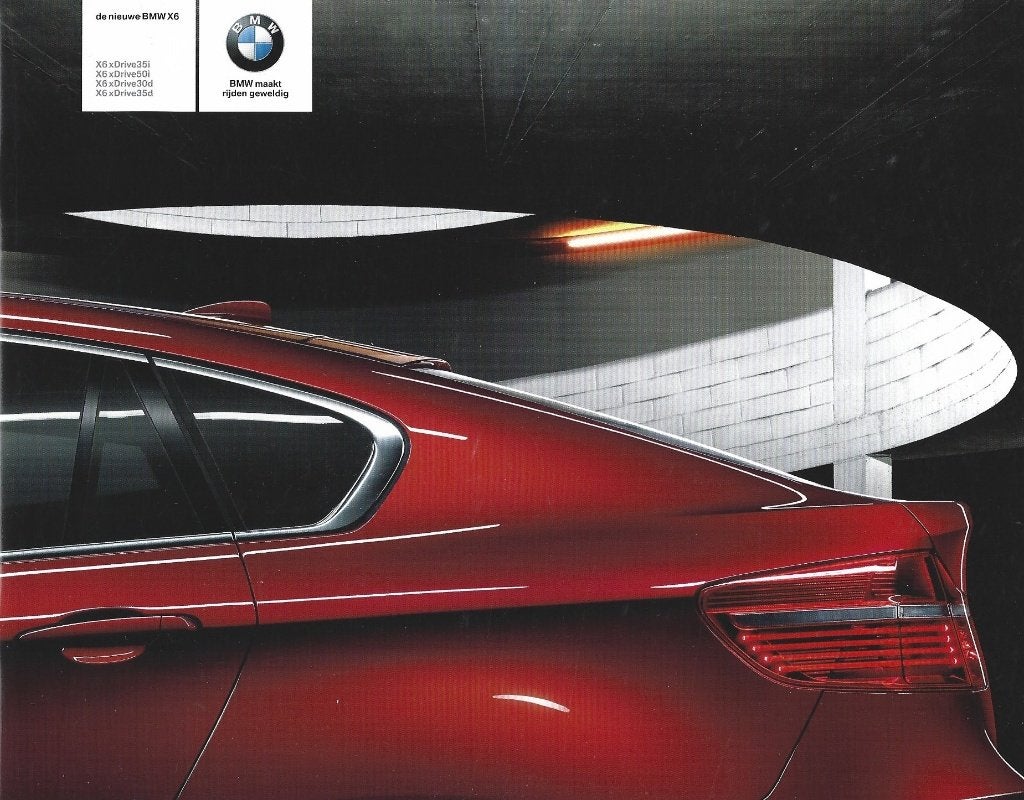 Brochure BMW X6 2007, Ophalen of Verzenden, Gelezen, BMW