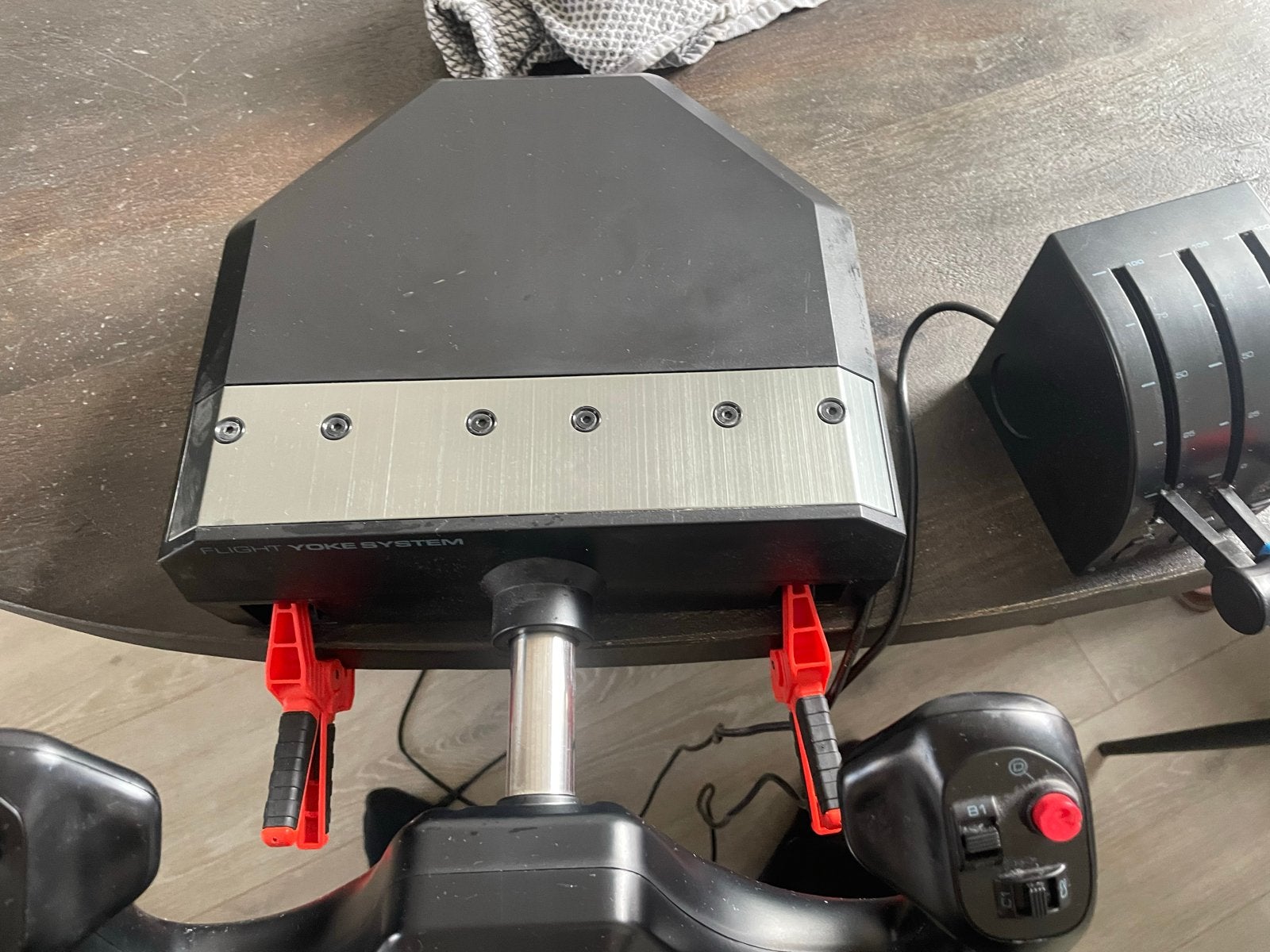 Logitech Flight Yoke System met Quadrant, Ophalen, Overige merken, Nieuw