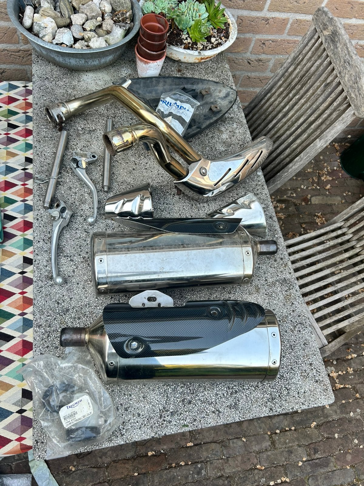 Originele Triumph Speed Triple 1050 onderdelen, Motoren, Onderdelen | Overige, Ophalen, Gebruikt