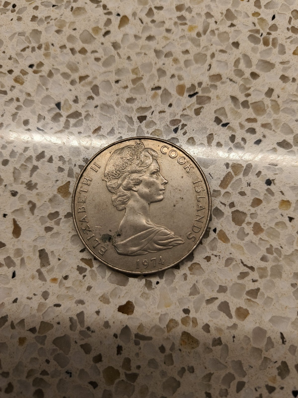 1 dollar Cook Islands 1974, Ophalen