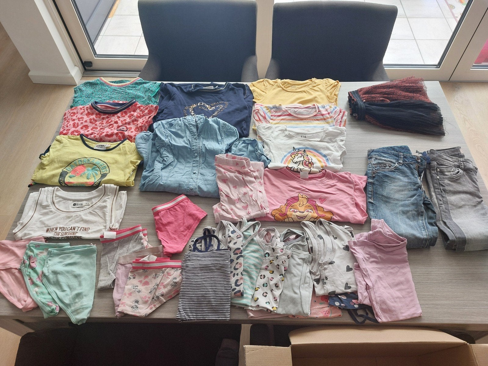 Kleding pakket maat 122/128, Ophalen of Verzenden, Gebruikt, Meisje