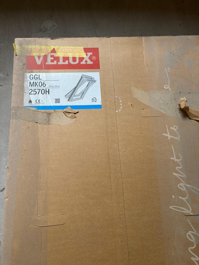 VELUX CLASSICO DAKRAAM - GGL MK06 2570H, Ophalen, Minder dan 80 cm, 80 tot 120 cm, Zo goed als nieuw