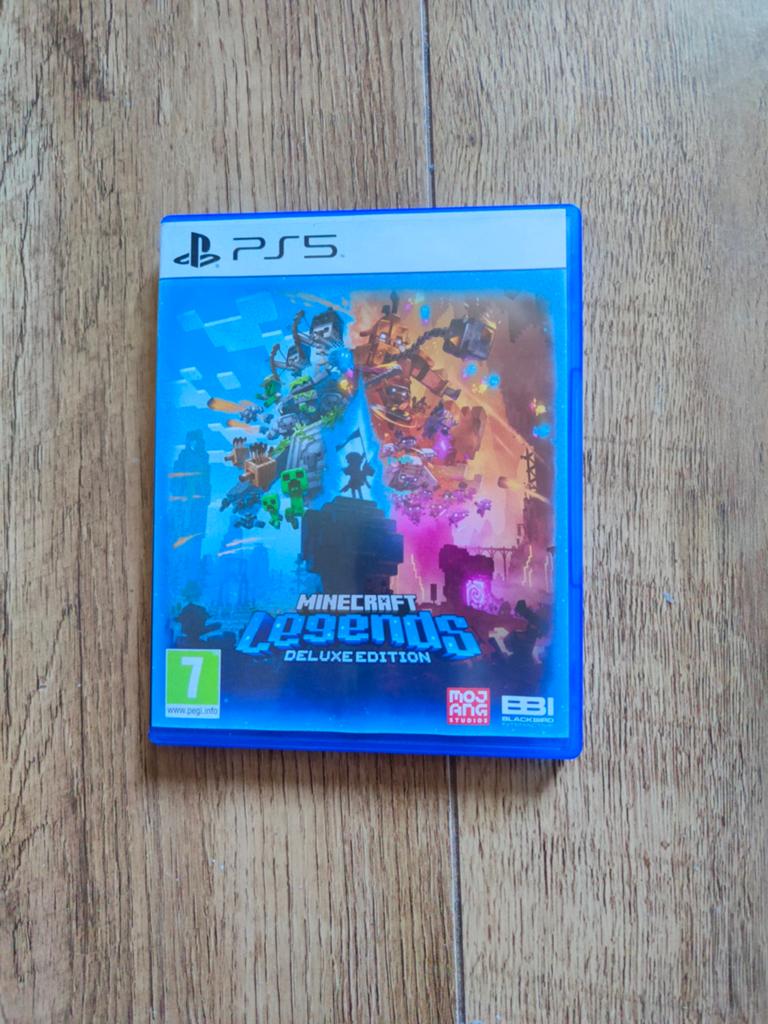 PS5 spel - Minecraft Legends Deluxe Edition, Spelcomputers en Games, Games | Sony PlayStation 5, Ophalen of Verzenden, Zo goed als nieuw