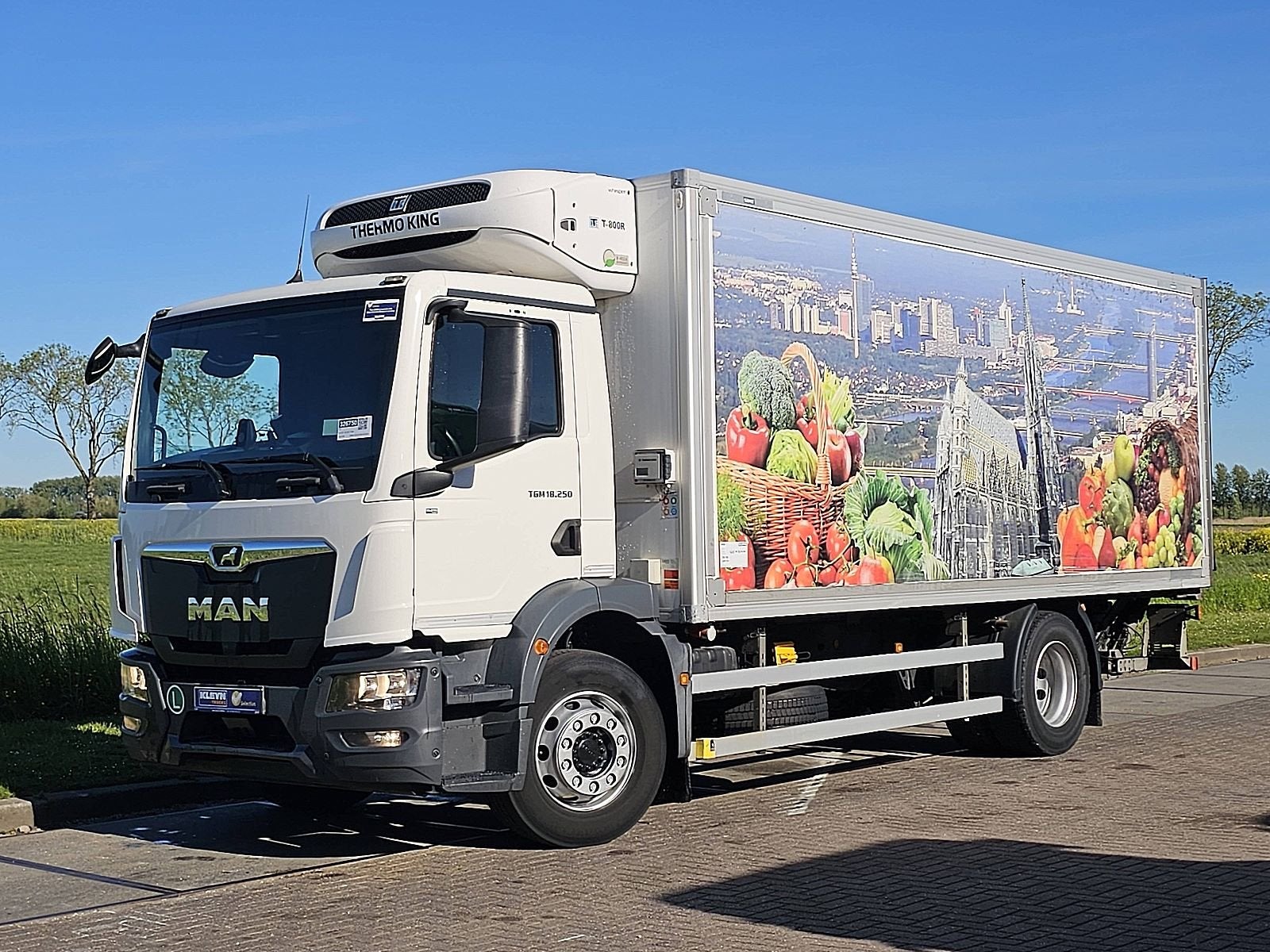 M.A.N. 18.250 TGM thermokinh 120tkm, Auto's, Euro 6, MAN, Wit, Bedrijf