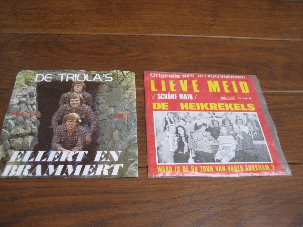 de triolas, Ophalen of Verzenden, Zo goed als nieuw, 7 inch, Nederlandstalig