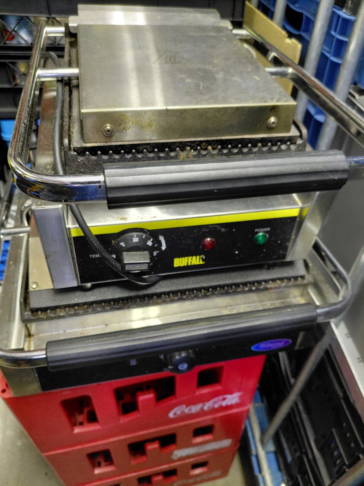 Buffalo Contactgrill - Professionele Grill 2x, Ophalen of Verzenden, Gebruikt