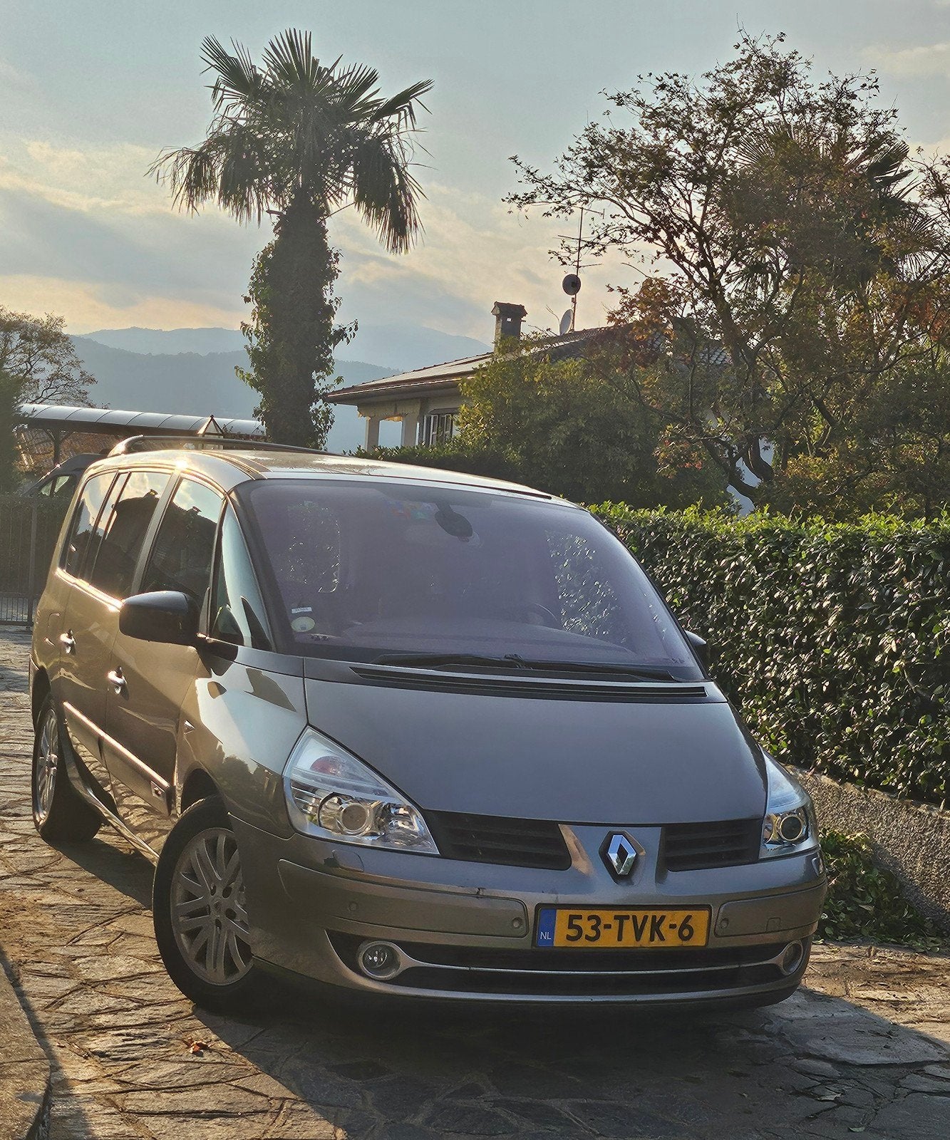 Renault Grand Espace 2.0 DCI 127KW AUT 2012 Bruin, 1995 cc, 4 cilinders, 7 stoelen, 1938 kg