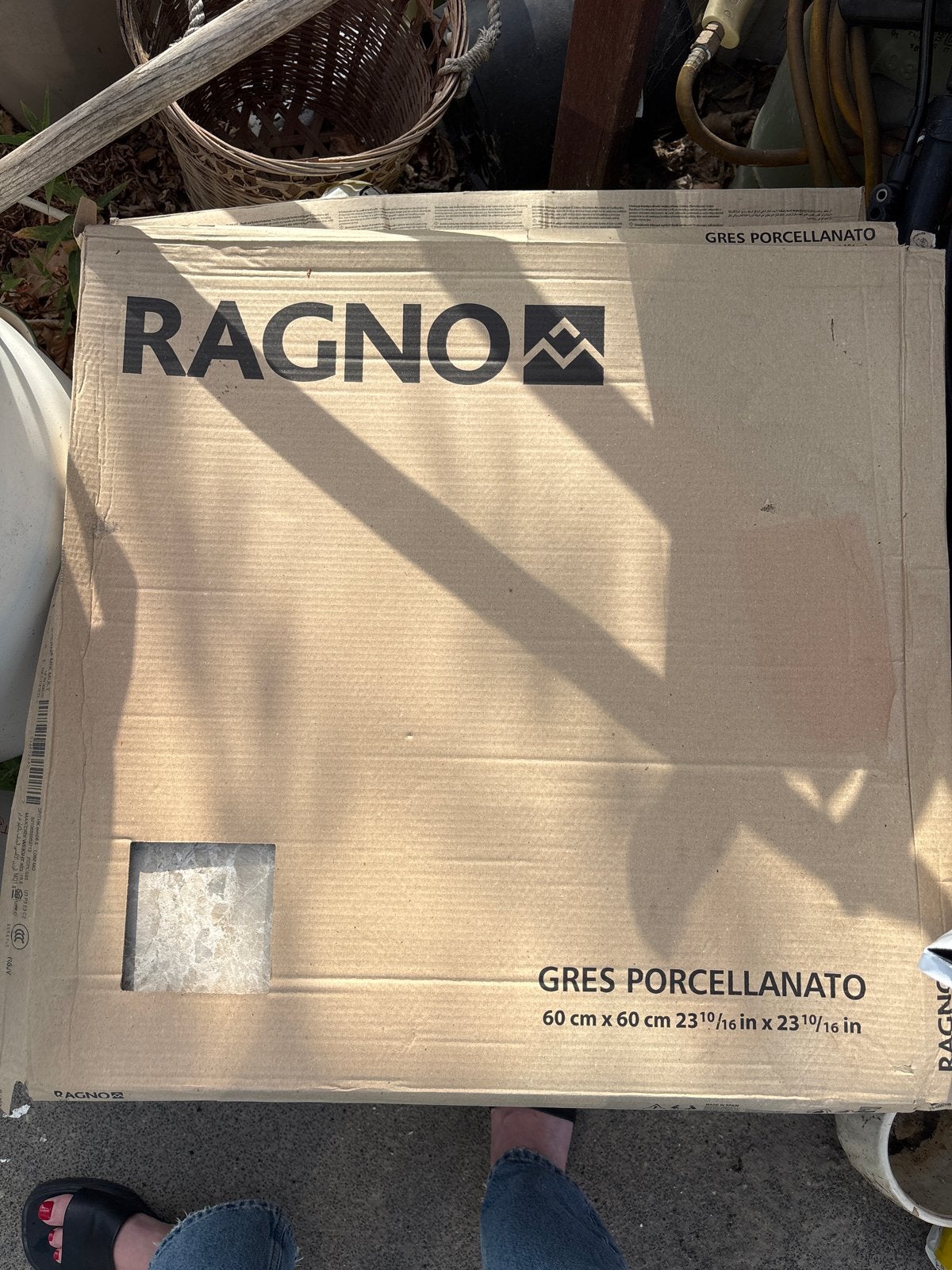 Ragno Gres Porcellanato tegels 60x60 cm, Ophalen, 60 cm of meer, Keramiek, Nieuw