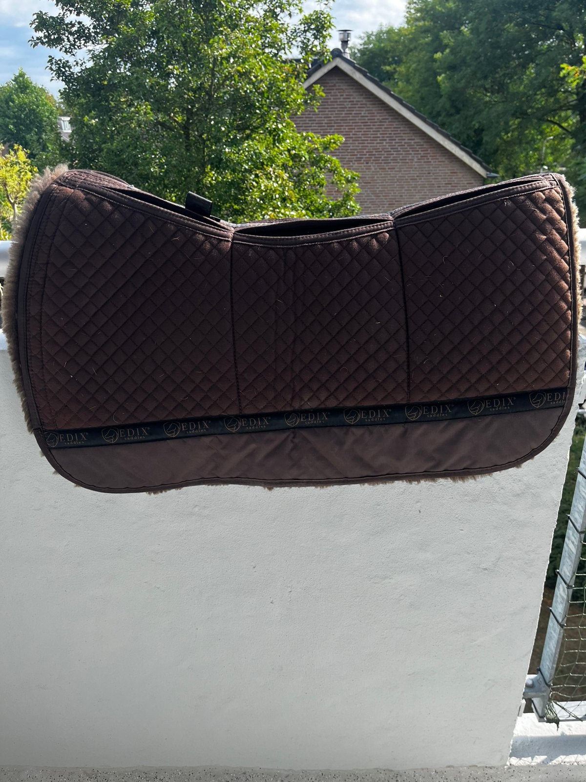 Edix 8-pocket marino western pad maat M, Dieren en Toebehoren, Paarden en Pony's | Dekens en Dekjes, Ophalen of Verzenden, Zo goed als nieuw