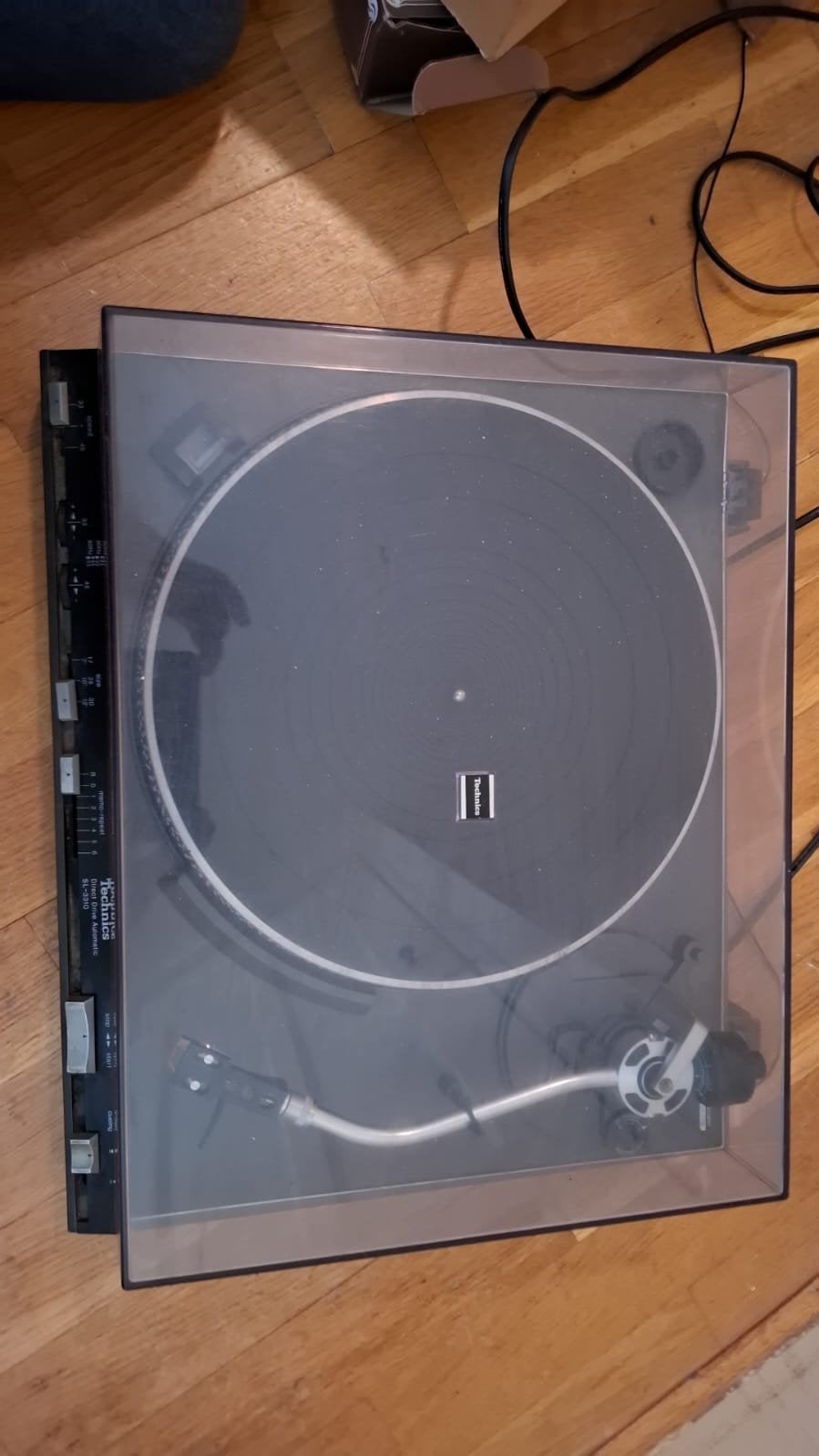 Akai AP-Q55 Quartz Lock DD Turntable Platenspeler, Gebruikt, Automatisch, Ophalen of Verzenden, Platenspeler
