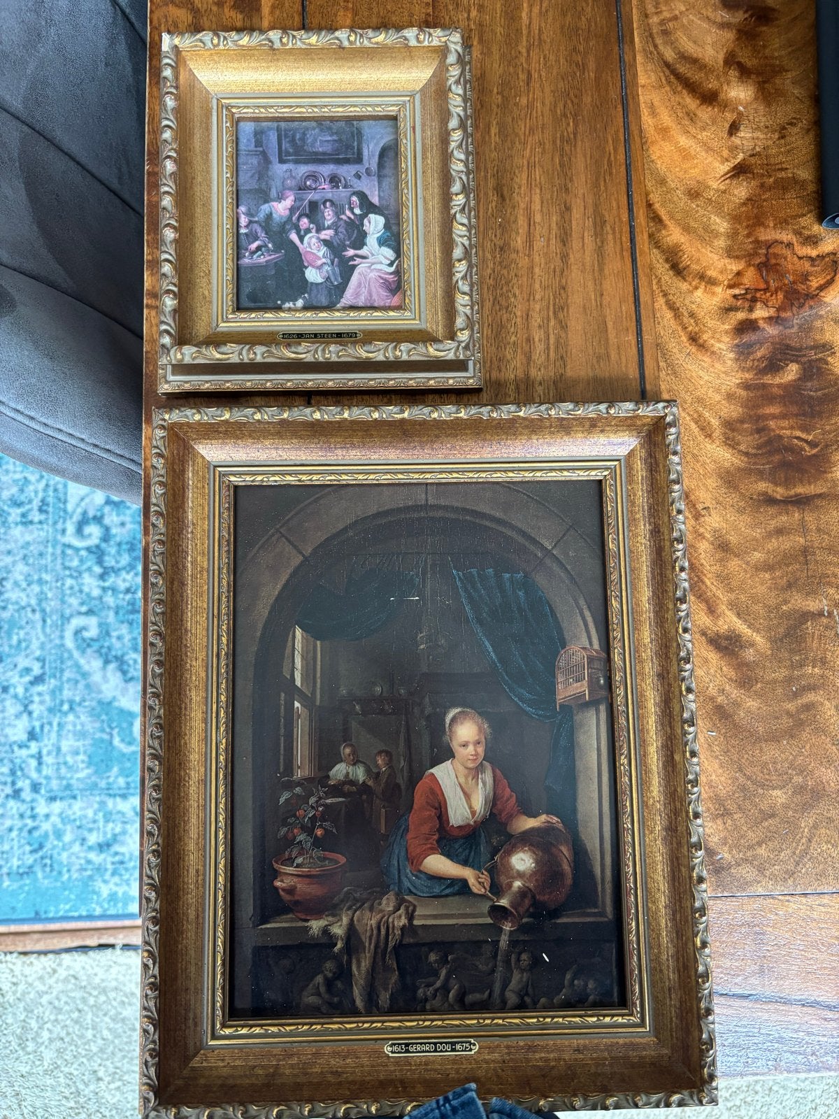 Klassieke schilderijen: Gerard Dou en Jan Steen reproducties, Ophalen, Portret of Personen, Klassiek, Print