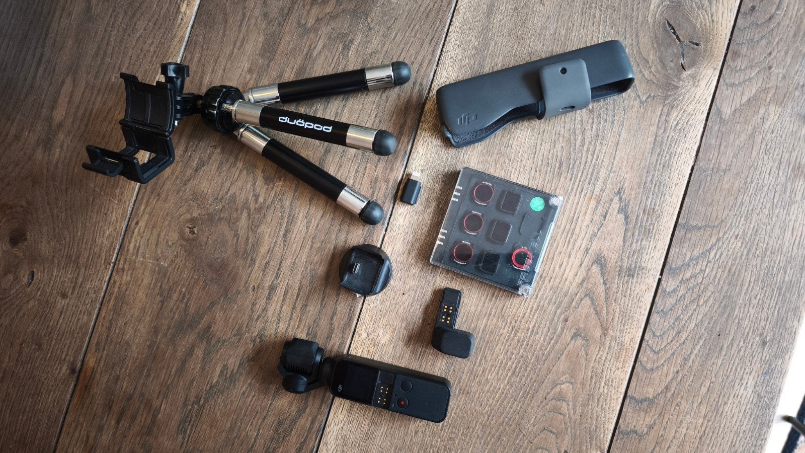 DJI Osmo Pocket 4K Complete Startersset | Controller Wheel |, Audio, Tv en Foto, Actiecamera's, Ophalen of Verzenden, Zo goed als nieuw