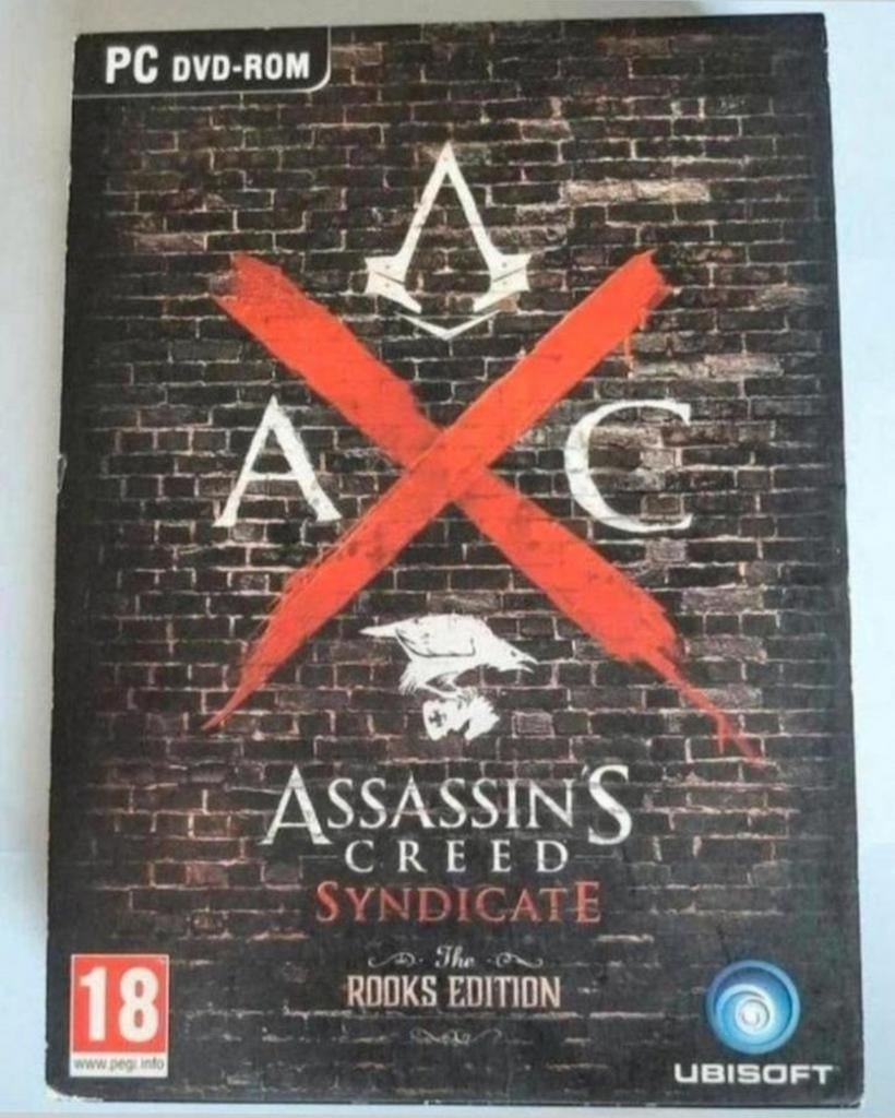 Assassin's Creed Syndicate The Rooks Edition 5x PC DVD's, Spelcomputers en Games, Vanaf 18 jaar, Overige genres, 1 speler, Ophalen of Verzenden