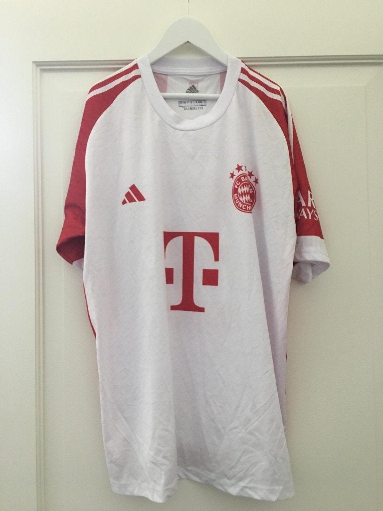 #VSL10 Voetbalshirt Musiala (FC Bayern) te koop!! Maat L, Maat L, Verzenden, Zo goed als nieuw, Shirt