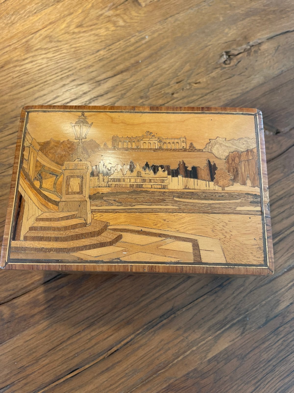 Antieke speeldoos schloss schonbrunn, Antiek en Kunst, Verzenden