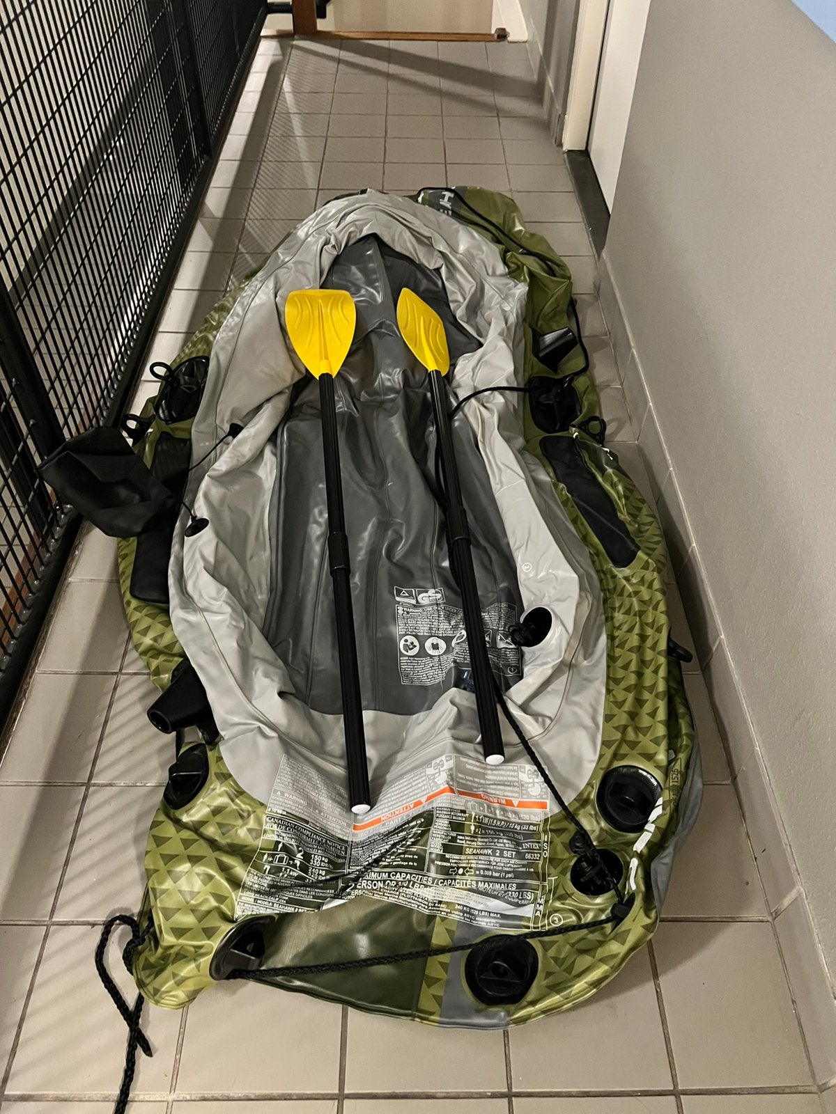 Quick Sale - intex seahawk 2, Ophalen, Zo goed als nieuw