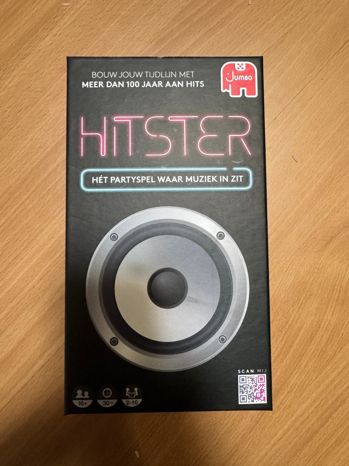 Hitster:  ONGEBRUIKT Jumbo, Een of twee spelers, Ophalen of Verzenden, Zo goed als nieuw