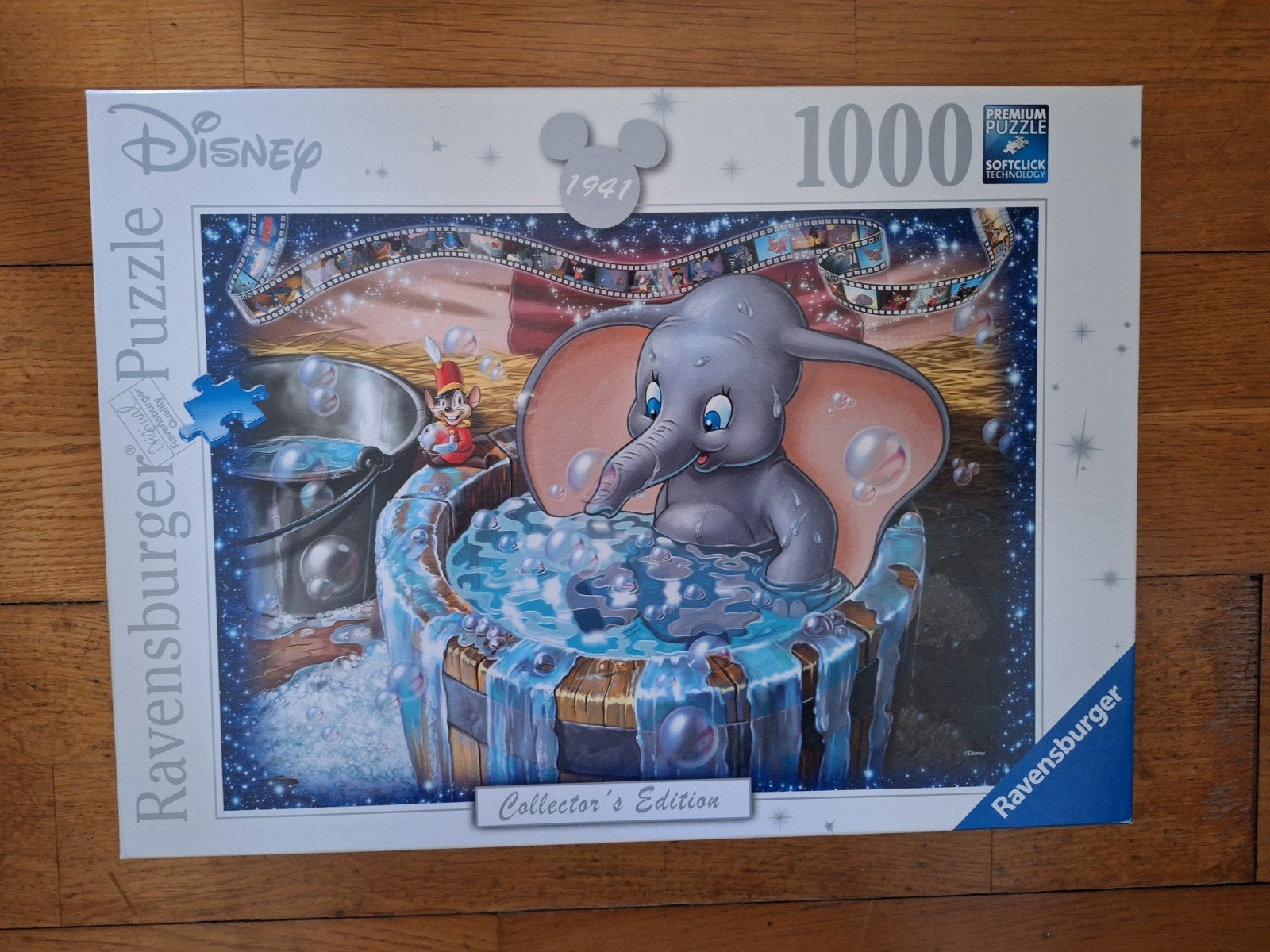 Ravensburger Disney Dumbo Collector's Edition Legpuzzel 1000, Ophalen of Verzenden, 500 t/m 1500 stukjes, Zo goed als nieuw, Legpuzzel