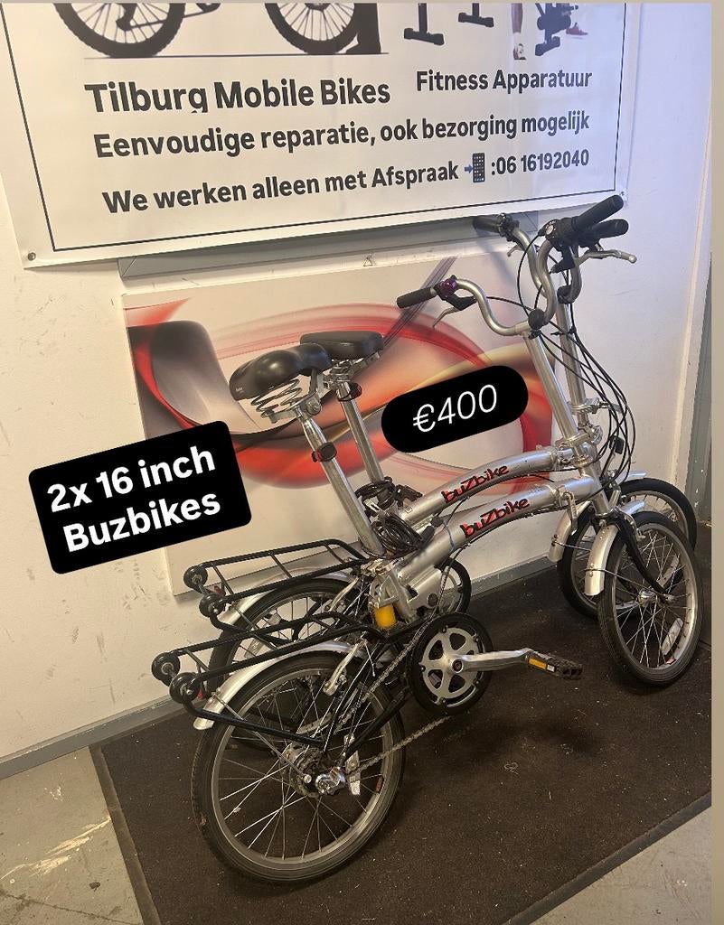 2x vouwbare fietsen met 3 versnelling /vakantie fiets/ €400, Fietsen en Brommers, Fietsen | Vouwfietsen, Ophalen of Verzenden