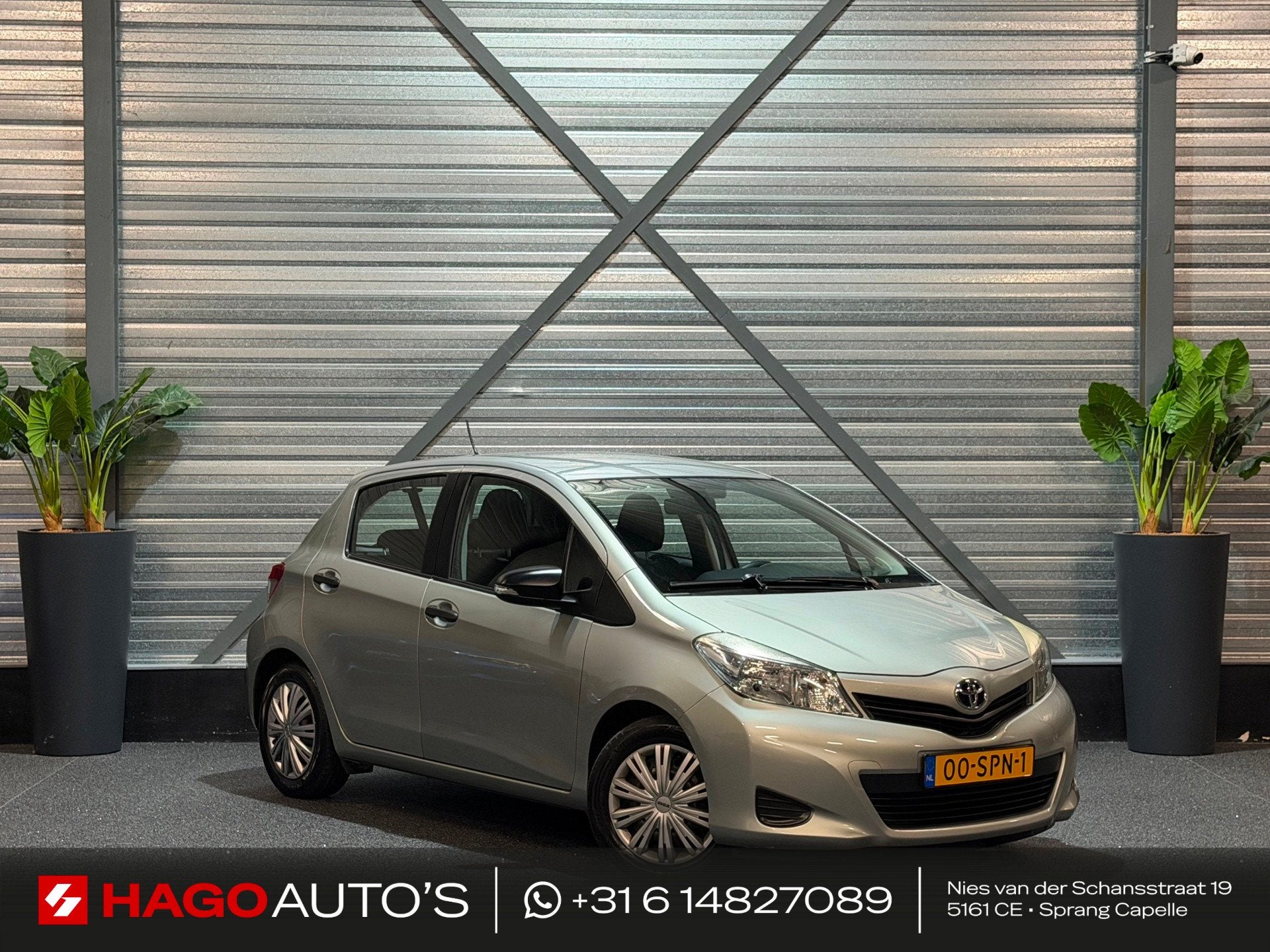 Toyota Yaris 1.0 VVT-i Comfort AIRCO/5-DEURS/NAP/ELEK-RAMEN/, Auto's, Euro 5, Stof, Gebruikt, Origineel Nederlands